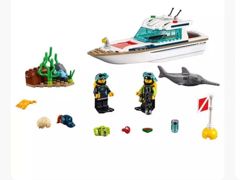 Lego Spielzeuge: LEGO 60221 Tauchyacht – Gebraucht aus Rickenbach ZH von simms 6