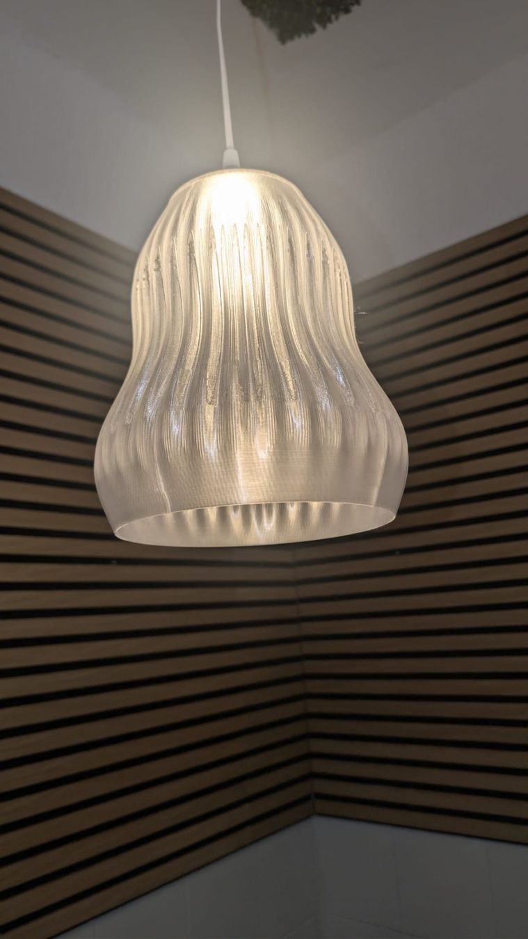 Lampade: Lampada sospensione 3D PETG trasparente – H240 E27 – Nuovo (secondo la descrizione) da Roveredo GR venduto da 3D_ZAGA 1