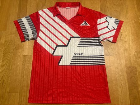 ORIGINAL SCHWEIZ NATI TRIKOT 1990 BLACKY GR: 3 (M)