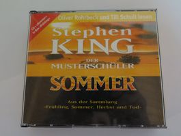 Hörbuch Stephen King "Der Musterschüler" SOMMER Krimiserie