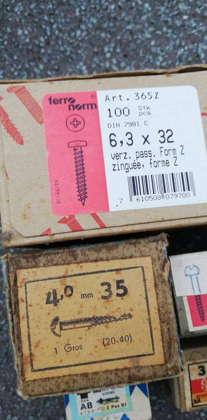 Alle Werkzeuge: Viele Schrauben in OVPs ab 1Fr. – Neu (gemäss Beschreibung) aus Thun von Matthias72 1