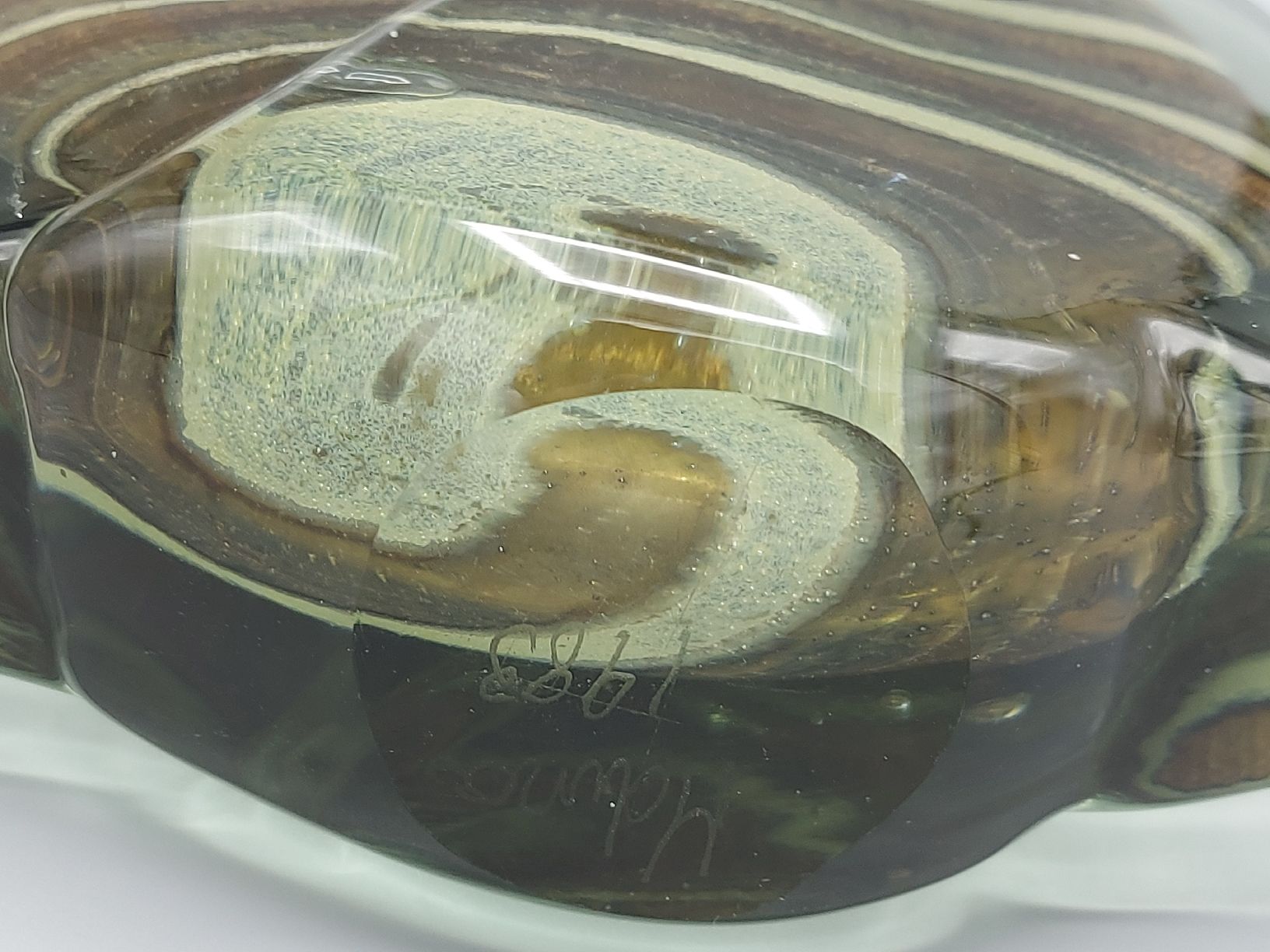 Vasen & Gefässe: Fischvase von Michael Harris, Mdina 1983 – Neu (gemäss Beschreibung) aus Ostermundigen von son_vd9k 7