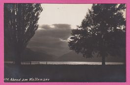 Abend am Wallensee / Walensee gel 1916
