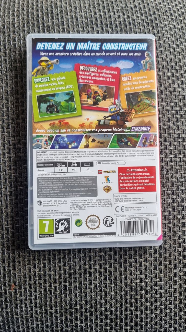 Nintendo Giochi: Lego world nintendo switch – Usato da Reconvilier venduto da Sandrine99 1
