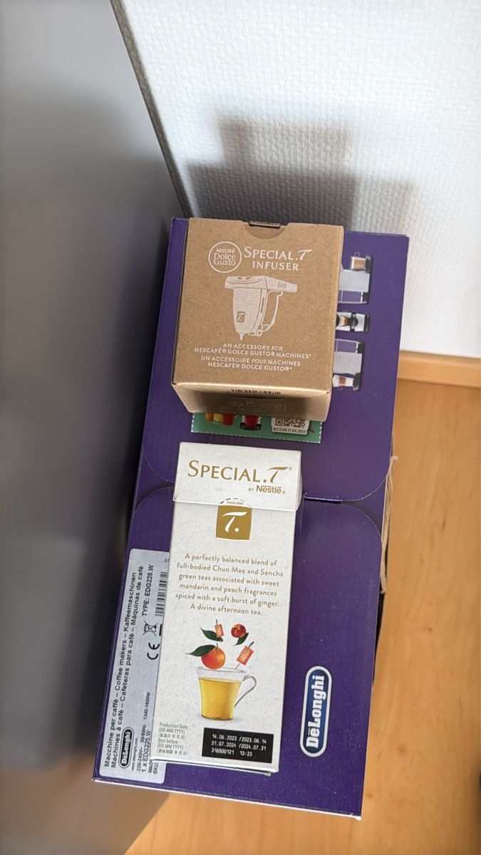 De'Longhi Kaffeemaschinen & Espressomaschinen: Dolce Gusto Genio S Kaffeemaschine + Special T Zubehör – Neu und originalverpackt aus Freidorf TG von Iris1970 1
