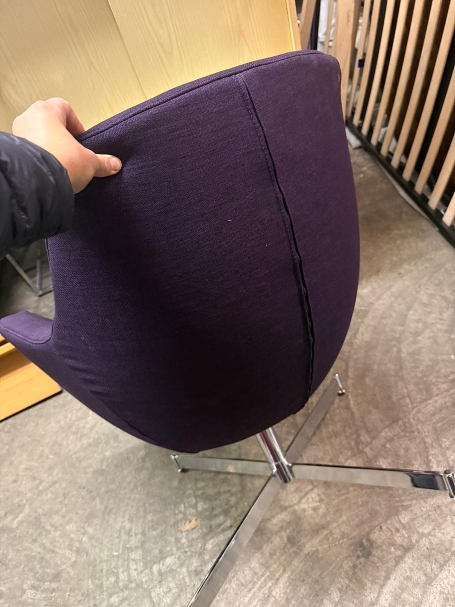 Poltrone: Drehbarer Sessel mit Stoffbezug – Usato da Grenchen venduto da YoshiSan74 2
