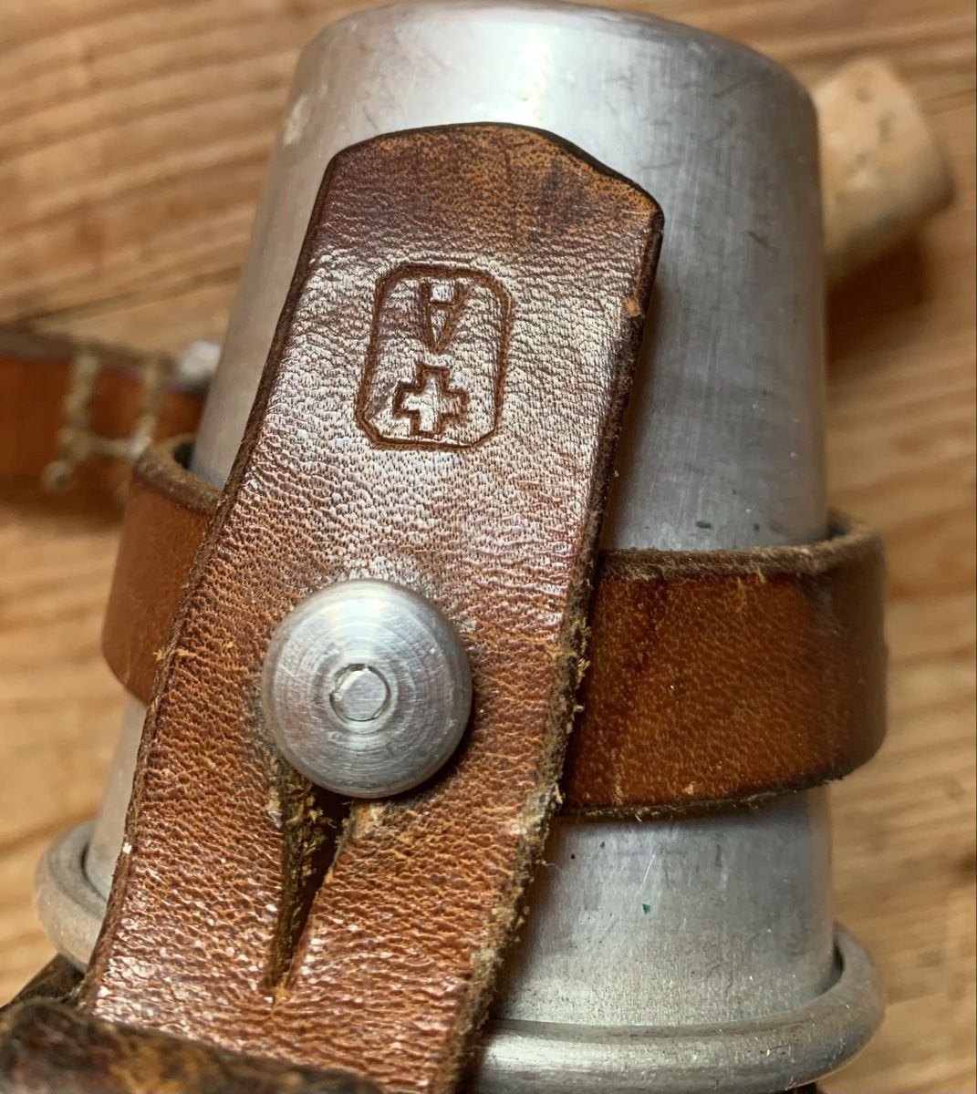 Schweizer Armee Attrezzatura & Pezzi di ricambio: Labeflasche der CH Armee – Usato da Goldingen venduto da Bergler012 3