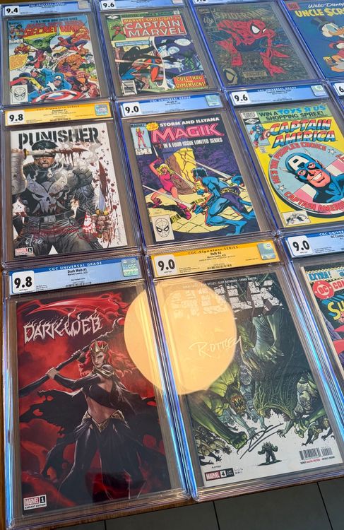Fumetti: 15 x Graded Marvel & DC Comics - Big Collection!!! – Nuovo e nell'imballaggio originale da Dietikon venduto da gab_qz7y 9