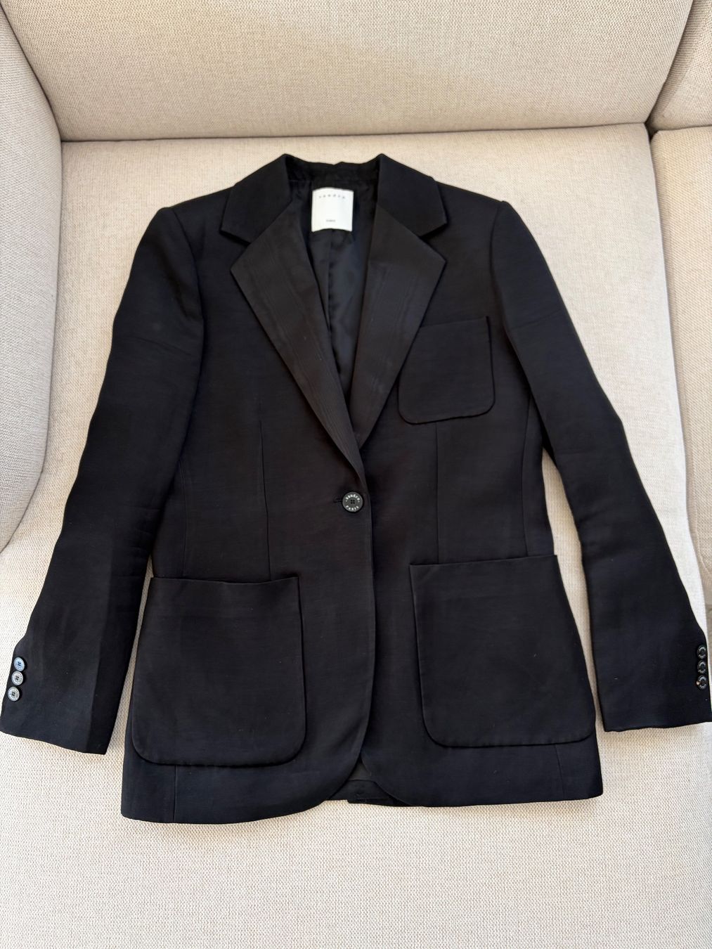Sandro Giacche: Sandro Blazer schwarz Damen Gr. 36 – Usato da Lachen SZ venduto da dar_hjg9