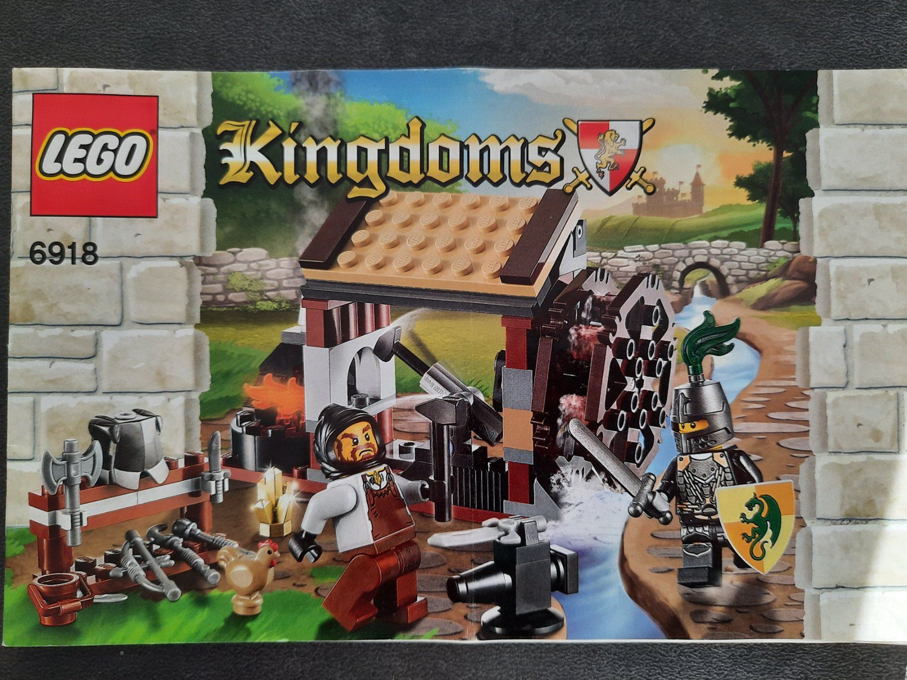 Lego Giocattoli: Lego Kingdoms Set 6918 Blacksmith Attack – Usato da Burgdorf venduto da annalisi