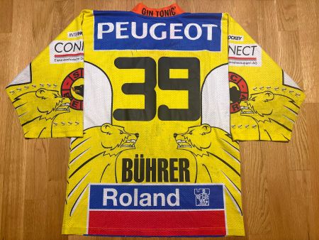 ORIGINAL SC BERN # 39 BÜHRER TRIKOT 2004/05 SCB SIGNIERT S