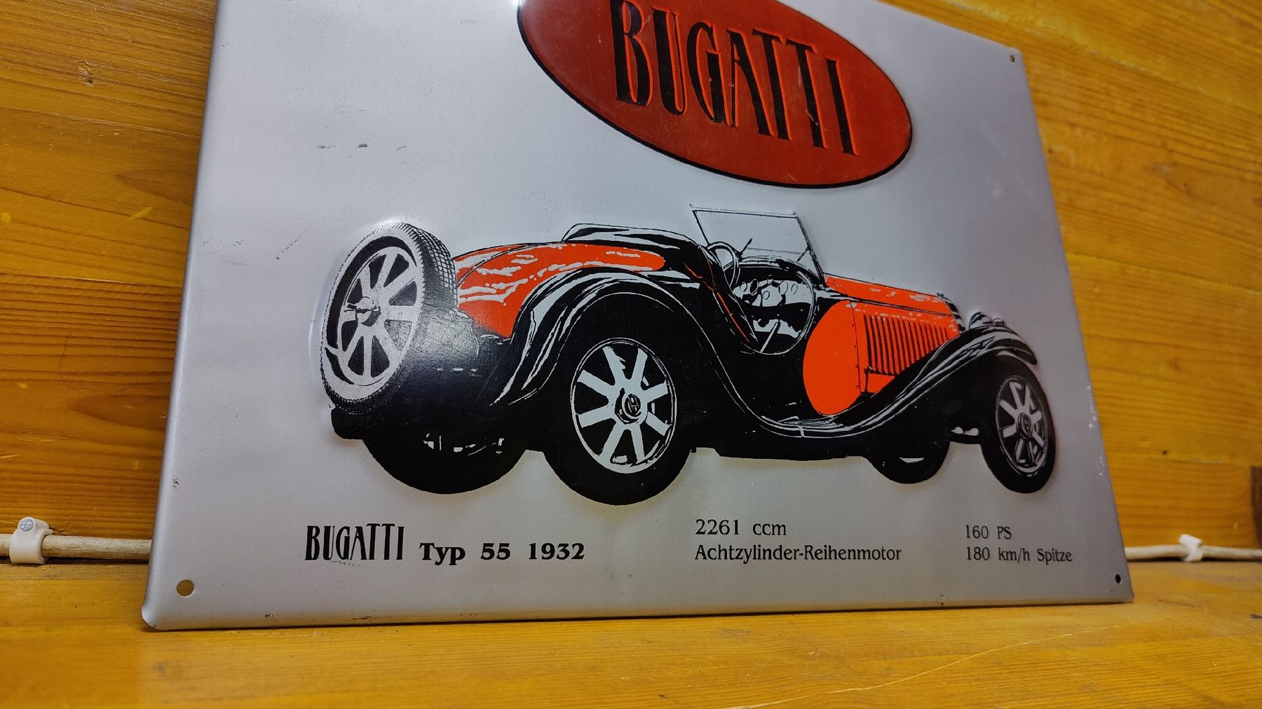 Bugatti Insegne: Bugatti Blechschild Barschild (L5) – Usato da Aarau venduto da bro_9zsg 2