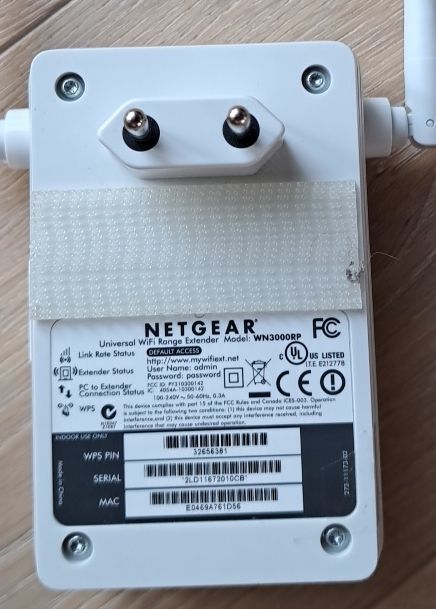 Netgear WiFi: NETGEAR Universal WiFi Range Extender WN3000RP – Usato da Wetzikon ZH venduto da Oiramrebuh
