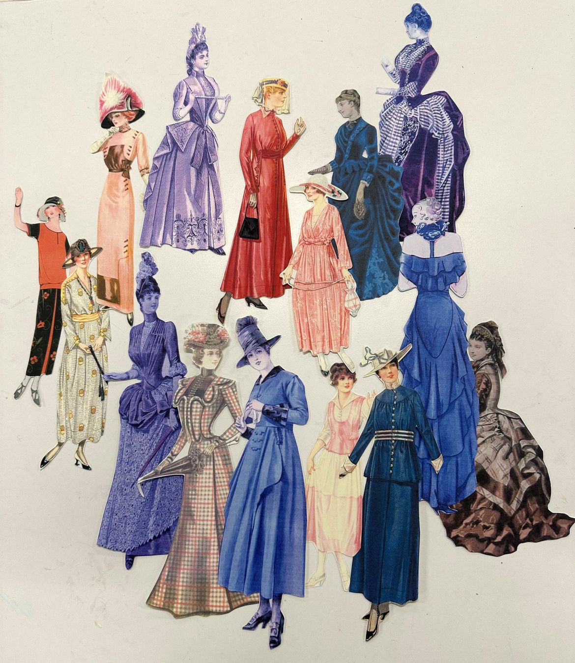 Tutte le decorazioni: Paperdolls, Papierpuppen – Nuovo (secondo la descrizione) da St. Gallen venduto da winona04 4
