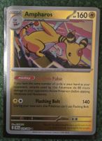 Pokemon Ampharos reversholo rear ☆, nearmint.