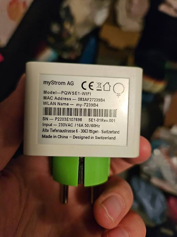 Spine: myStrom WiFi Switch Typ J - gebraucht – Usato da Birsfelden venduto da scaw 1