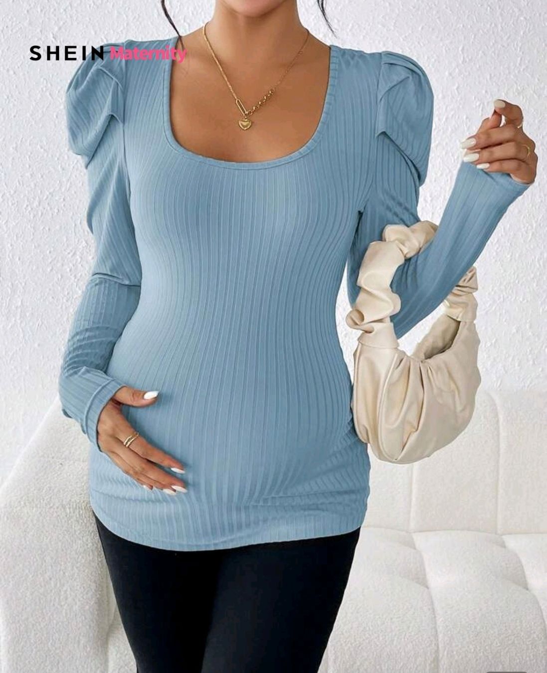 Shein Maglioni & Felpe: Schwangerschafts-Pullover in Gr. L – Usato da Hermiswil venduto da Volvorine 1