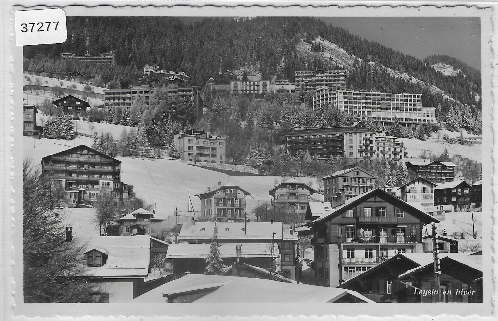 Cartoline postali: Leysin en hiver im Winter – Usato da Ettingen venduto da Kartenplanet