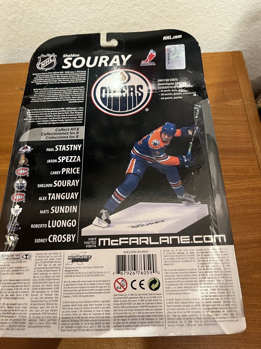 Statuette: NHL Sheldon Souray McFarlane – Nuovo e nell'imballaggio originale da Männedorf venduto da Smirnoff7 1
