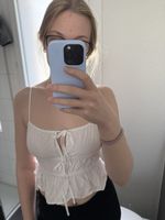 Süsses, weisses Sommer Top von H&M, Grösse S - Neuwertig!