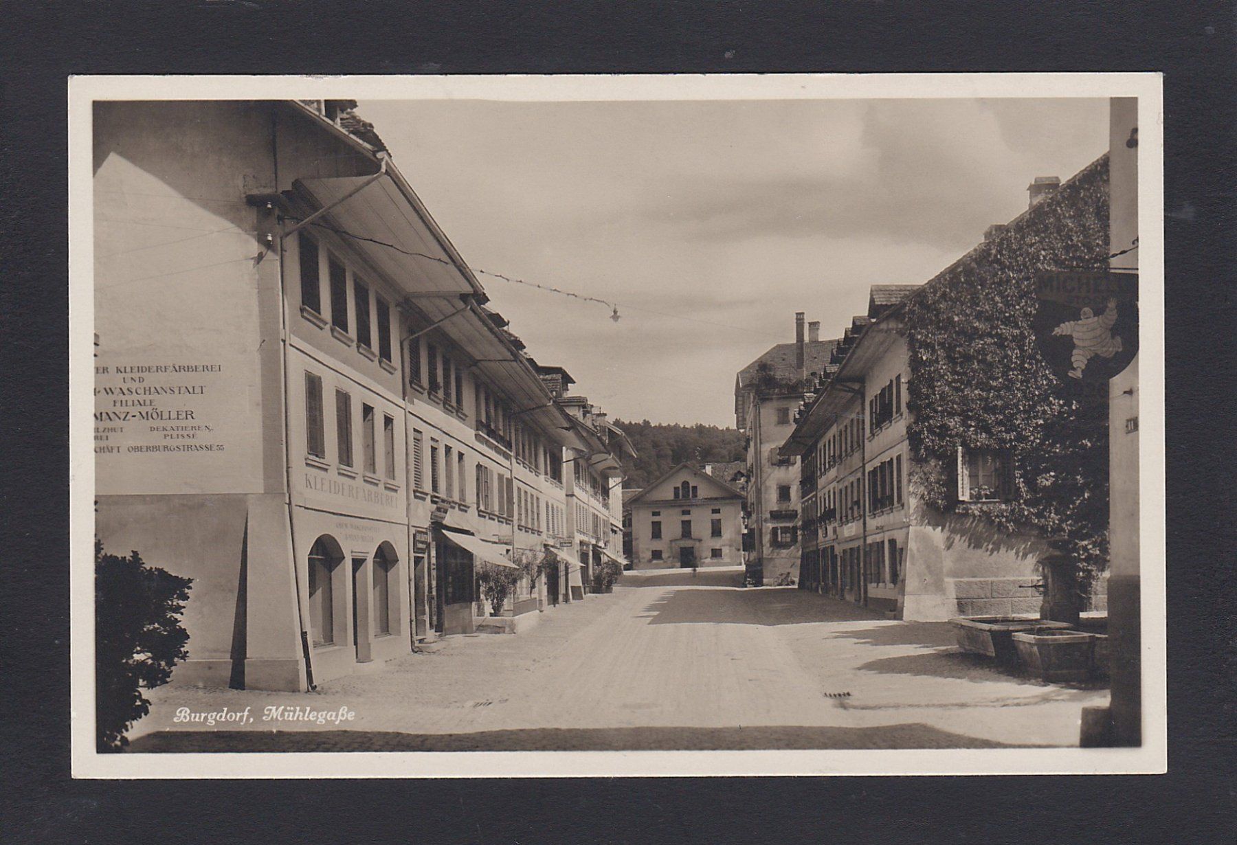 Cartoline postali: BURGDORF - Mühlegasse – Usato da Reiden venduto da cinfis