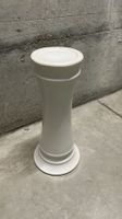 Colonna/piedistallo in ceramica bianca