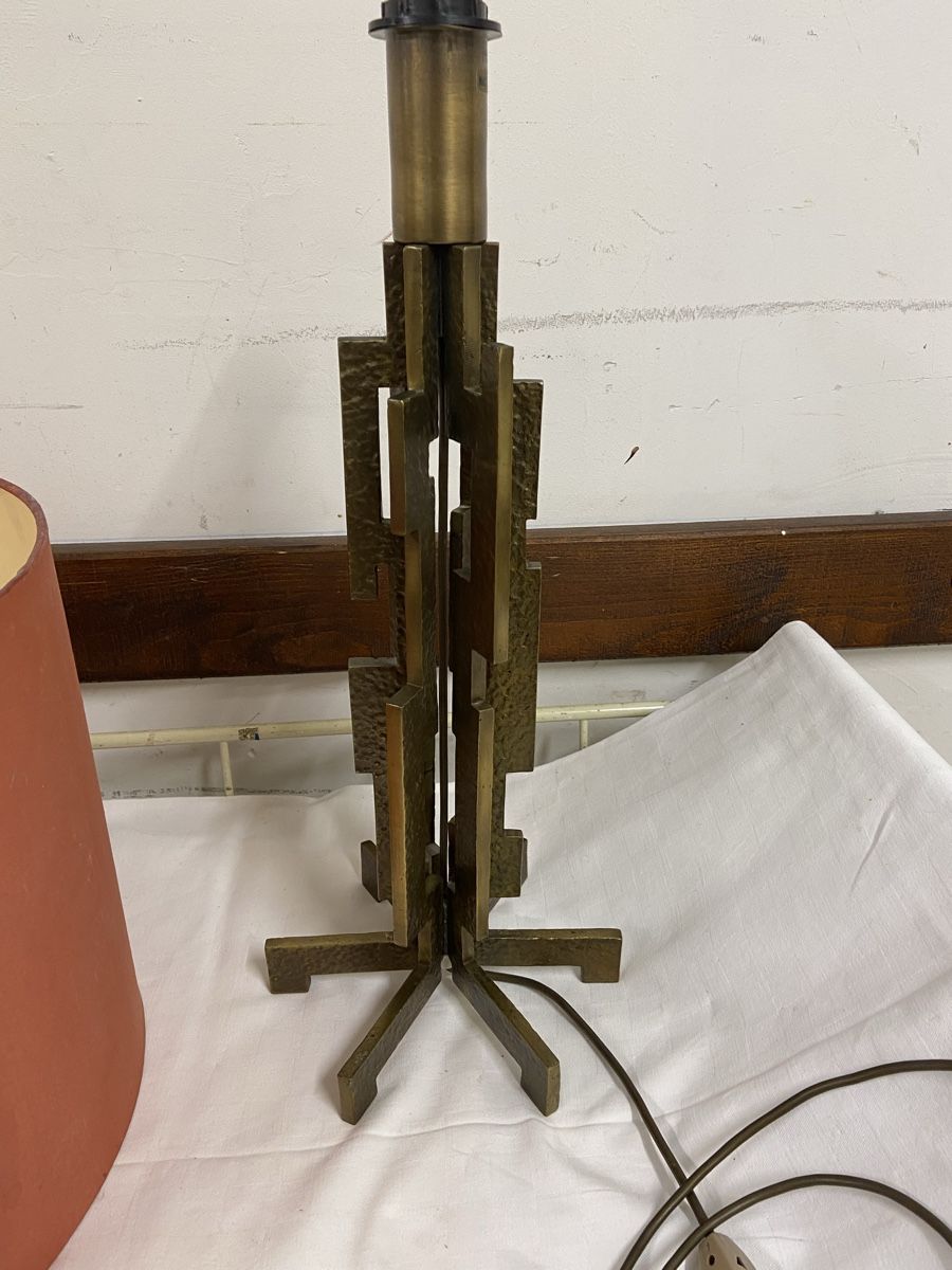 Lampen: Designer  Angelo Brotto Bronze Tischlampe  – Gebraucht aus Dietikon von brocki-eyra 7