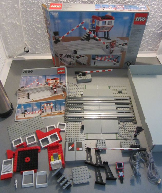 LEGO Eisenbahn; rares 12 V Set 7866 mit Orignalschachtel (Gebraucht) in ...