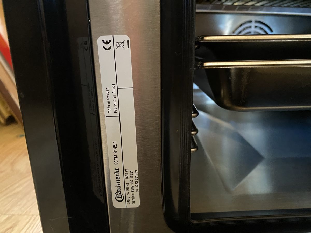 Bauknecht Küchengeräte: Bauknecht ECTM 8145/1 Steamer – Gebraucht aus Solothurn von damomami 2