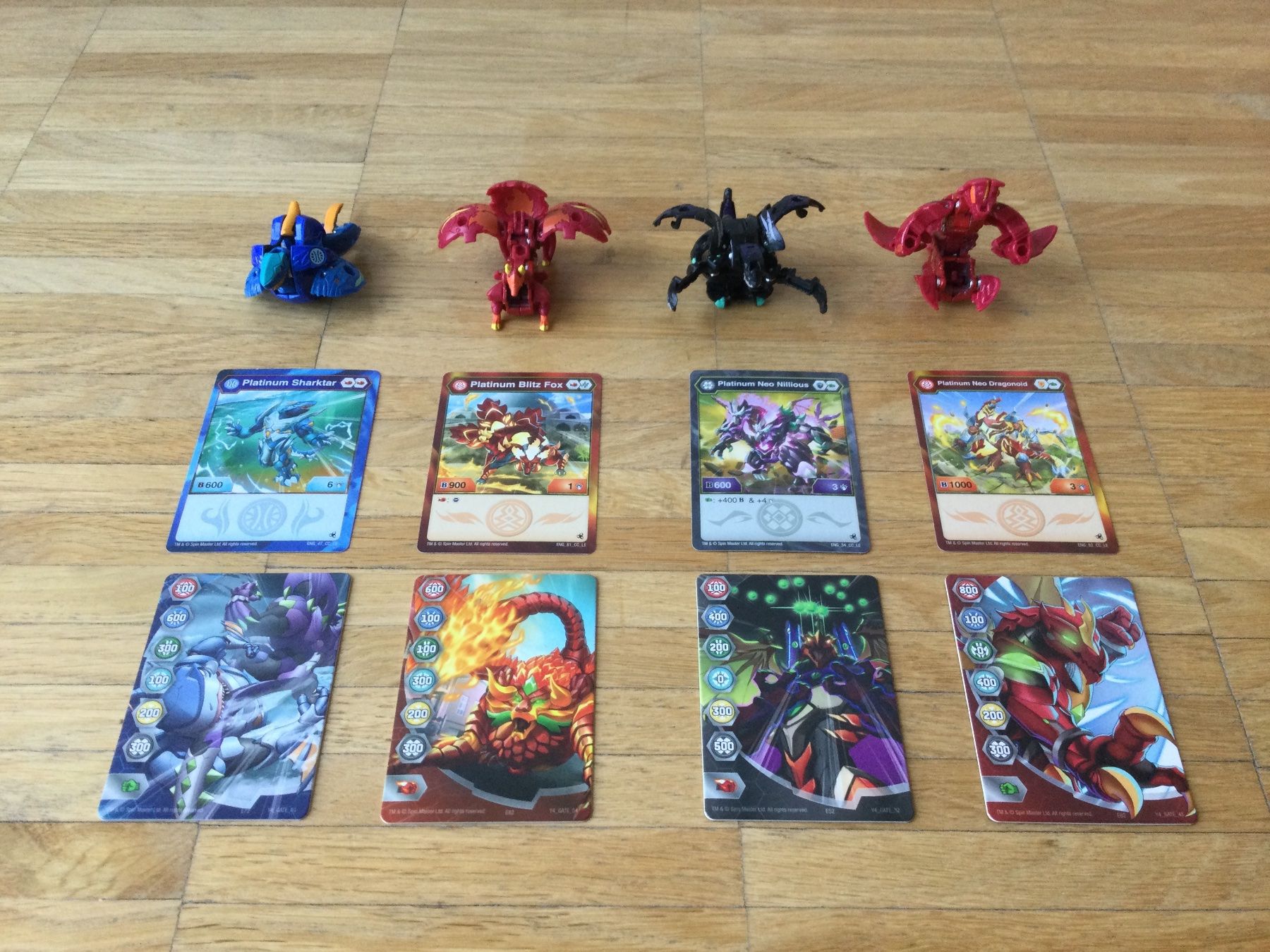 Giochi: 4 Platinum Series Bakugan Legends – Usato da Zürich venduto da ShadowVorlon 2