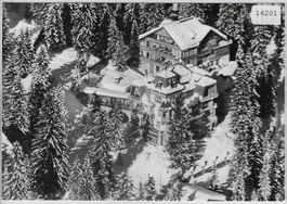 Flugaufnahme Zermatt Seiler's Hotel Mont