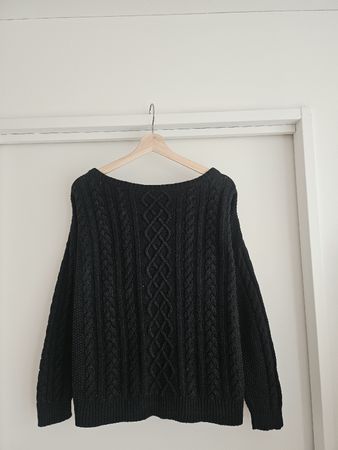Ralph Lauren Cable-Knit Sweater, Relaxed Fit Shoulders L/XL