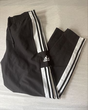 Jogging noir et blanc adidas 