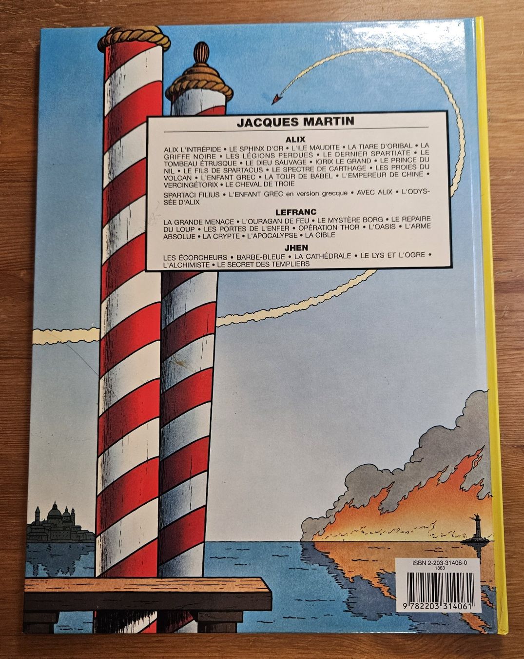 Fumetti: Lefranc N 6 (T.T.B.E.) Opération Thor – Usato da Prévonloup venduto da bitume1975 1