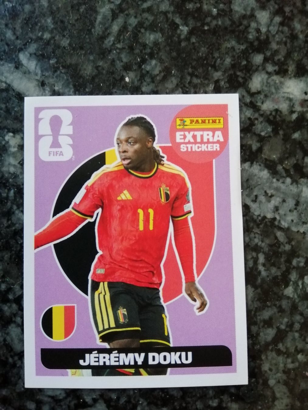 Panini Carte collezionabili: Panini Extra Sticker Jérémy Doku – Nuovo (secondo la descrizione) da langenthal venduto da Jordi04