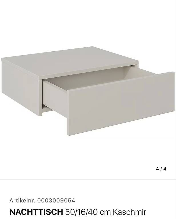 Comodini: 2x Nachttische kaschmir – Usato da Uzwil venduto da nana.93