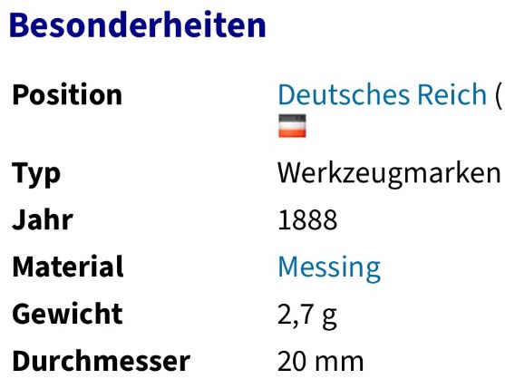 Alle Münzen: Counter Token Kaiser Friedrich – Gebraucht aus Neuenhof von Mastermind-73 3