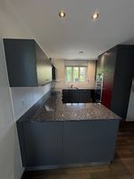 Küche gebraucht, mit Granit Labrador
