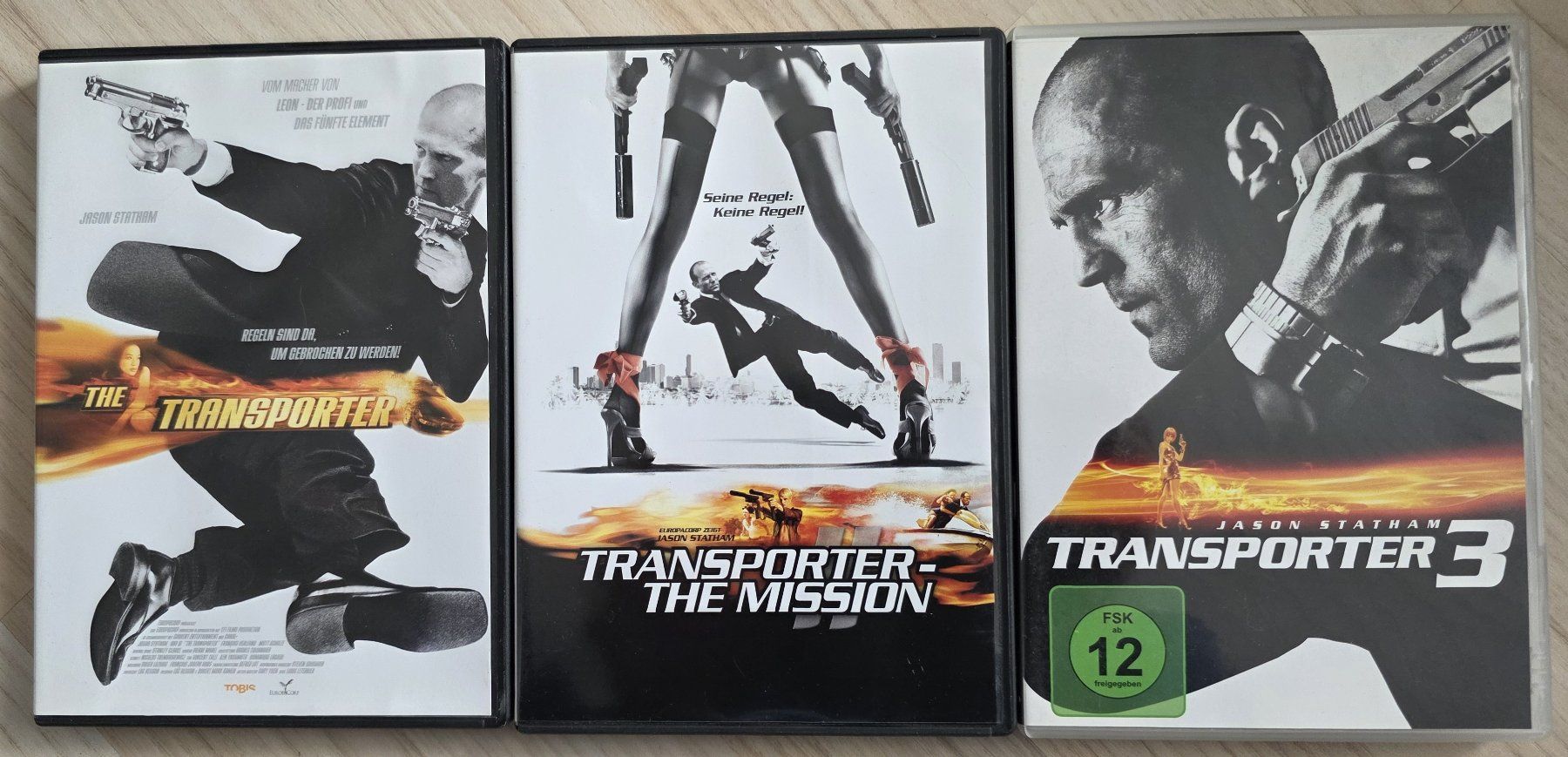 Alle DVDs: DVD / 3 Transporter Filme - 1-3 – Gebraucht aus Oetwil am See von fineli2