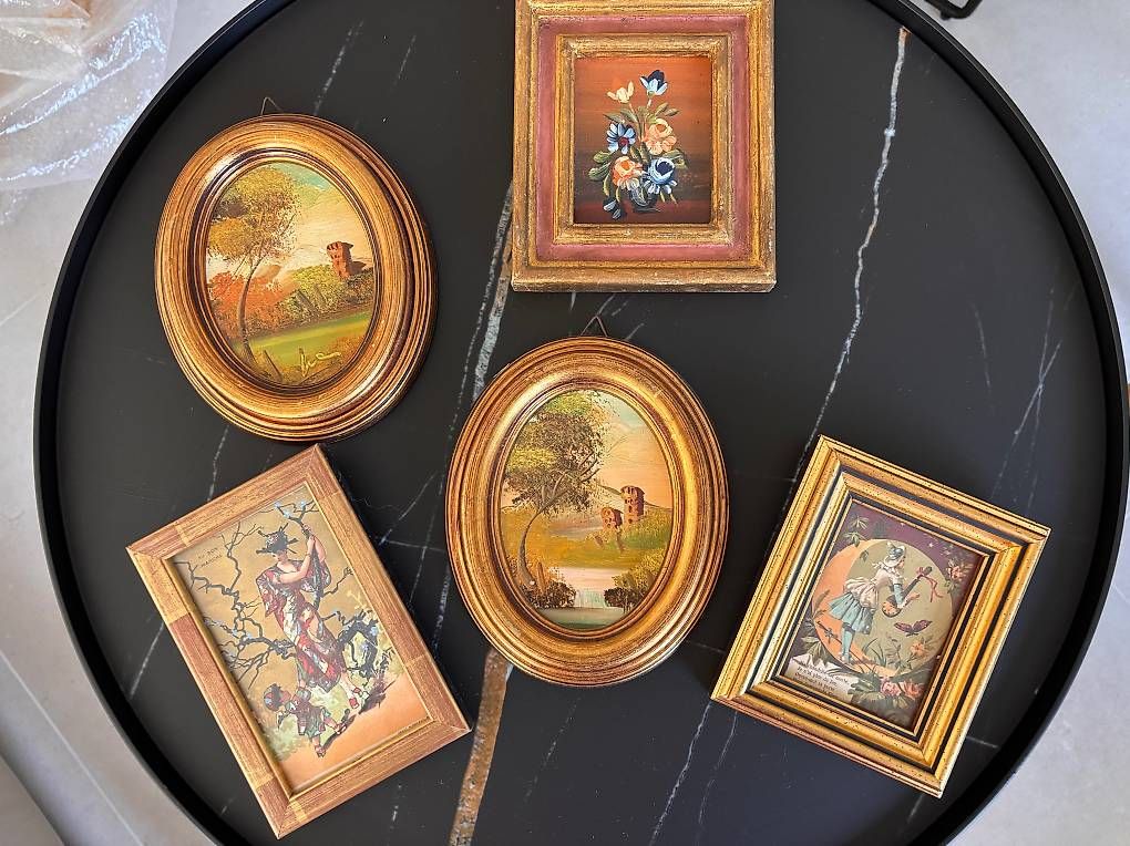Dipinti: Collection de tableaux miniatures  – Usato da Begnins venduto da jea_xdd6