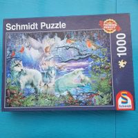 Wölfe im Winterwald- Schmidt Puzzle 1000 Teile