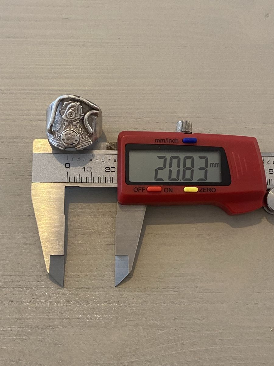 Anelli: Vintage Herrenring Silber – Usato da Birr venduto da Vintage-Liebhaber 9