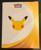 30th Pokemon Binder mit Karten inkl. Pikachu und Promo's