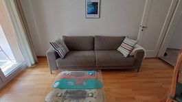 Graues Sofa