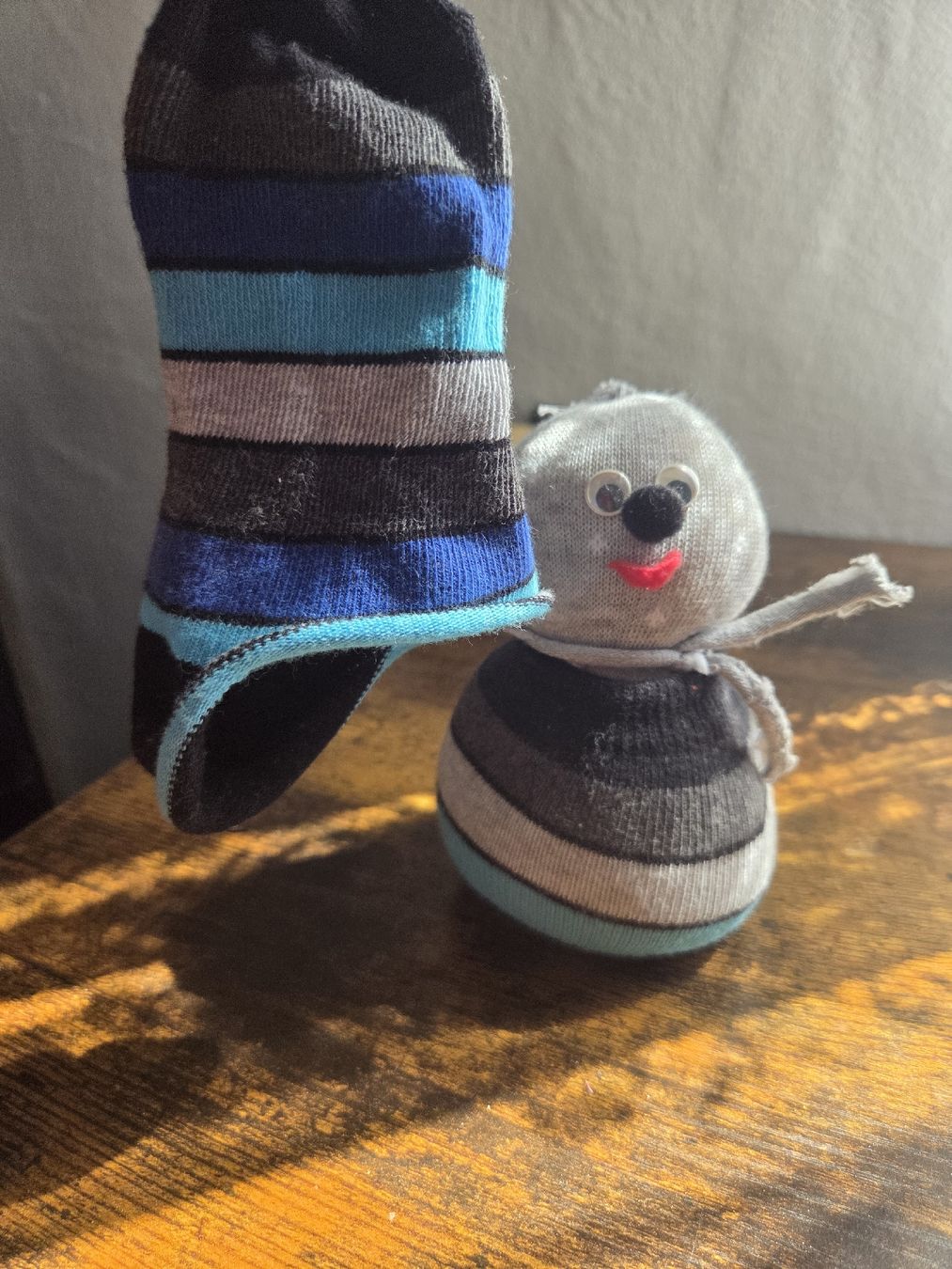 Alle Dekorationen: Handmade sock snowman figure used condition – Gebraucht aus Winterthur von Maricels_Boutique 3