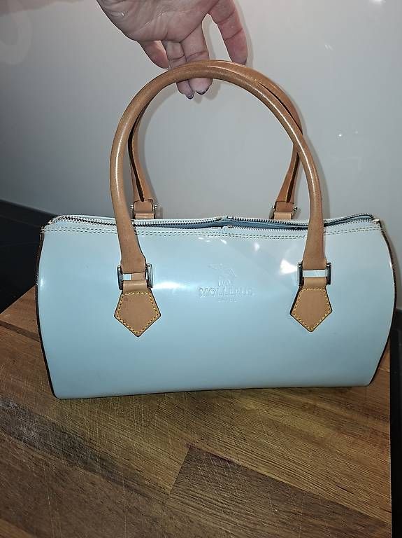 Taschen für Damen: Maison Mollerus Bowling Bag iceblau – Gebraucht aus Meinisberg von MartinaM1972 4