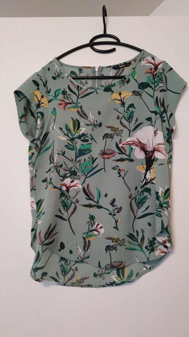 Only Camicette: Frühlings-Blusenshirt Kurzarm Gr. 36 – Usato da Walkringen venduto da ani_6bgd