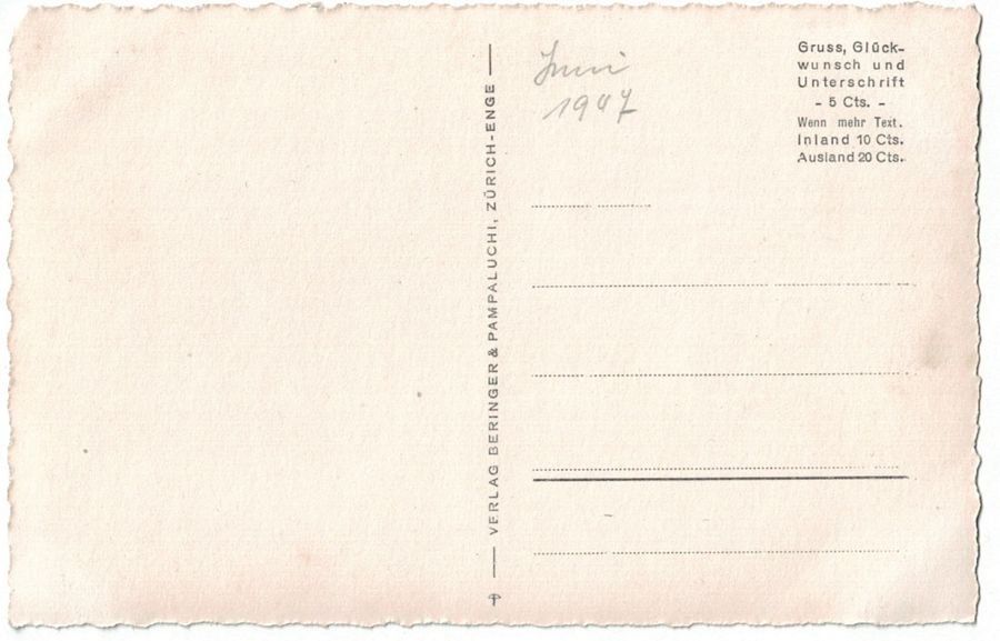 Cartoline postali: Treib-Stube, datiert 1947 – Usato da Frauenfeld venduto da POML 1