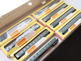 Liliput 8 x SBB Personenwagen - H0 1:87 DC
