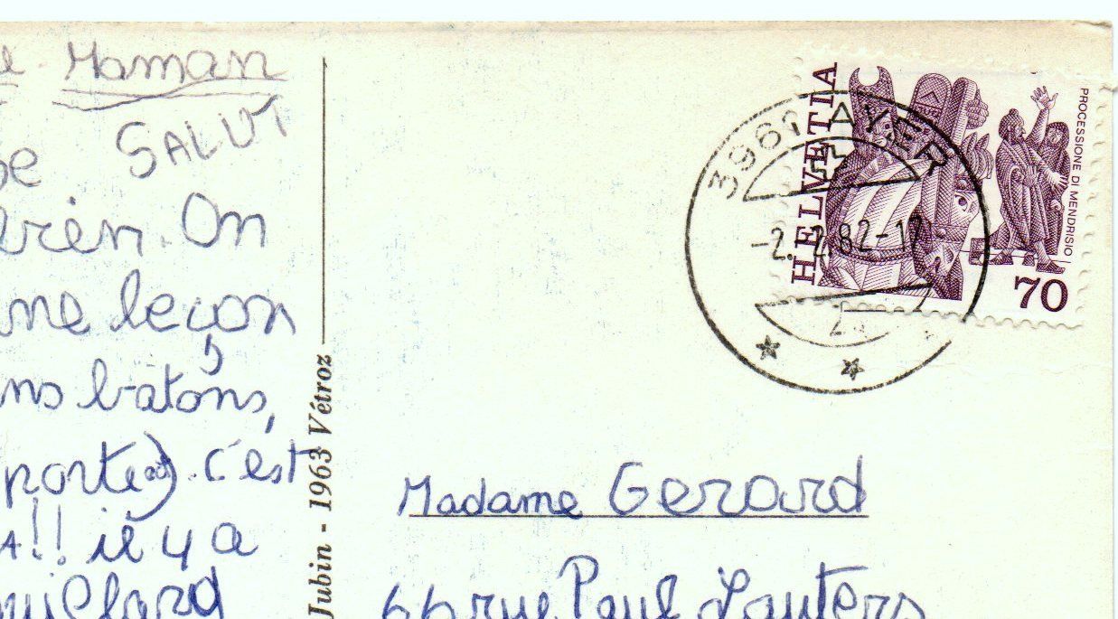 Cartoline postali: AYER – Usato da Jona venduto da philajona 1